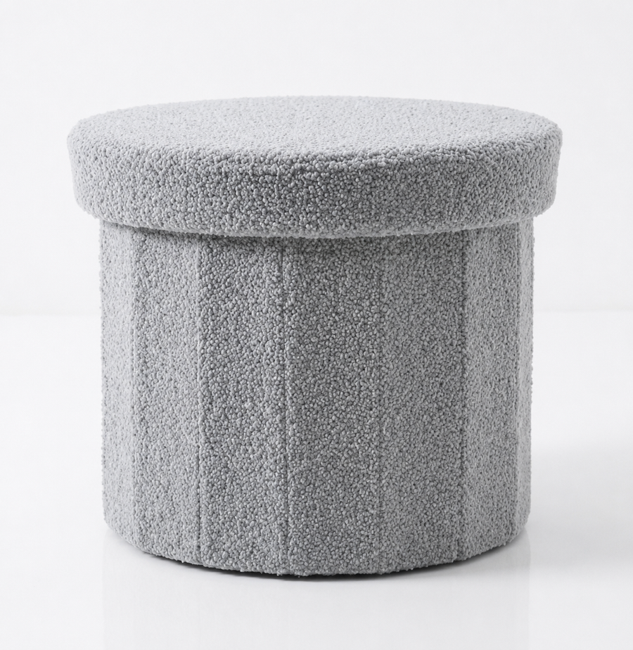 Baúl Puff Plegable con Almacenaje