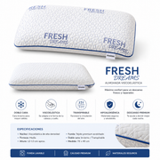 ERGONUBE Almohada Viscoelástica Ergonómica